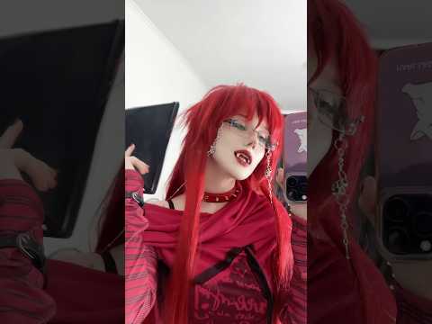 Grelle modern era ♡ #cosplay #grellsutcliff #grellcosplay #blackbutlercosplay #blackbutler