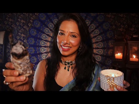 Hindi ASMR | Reiki Healing for Deep Sleep, Anxiety, Stress (plucking, pulling, follow instructions)