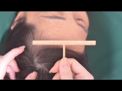 ASMR Hair Combing With Snoring And Breathing Sounds, Therapy Sound For Anxiety Relief