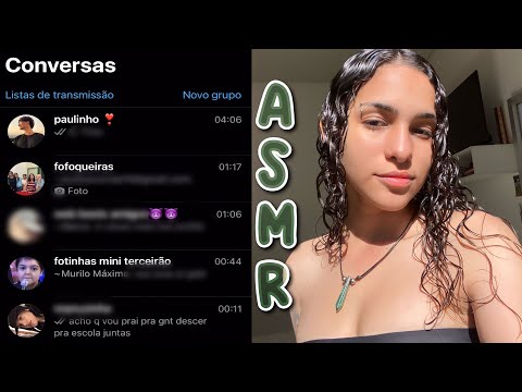 ASMR | TOUR COMPLETO PELO MEU CELULAR - iPhone 12 pro