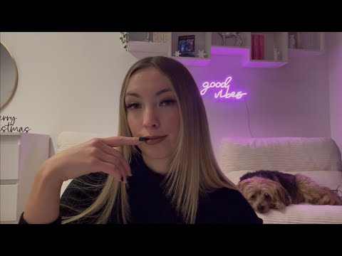 ASMR | NICO‘S Custom Video🎈(leather tapping, close-up whispering)
