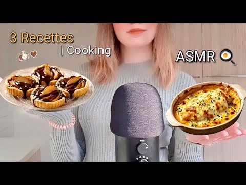 ASMR Cooking 🍳 3 Recettes Simples