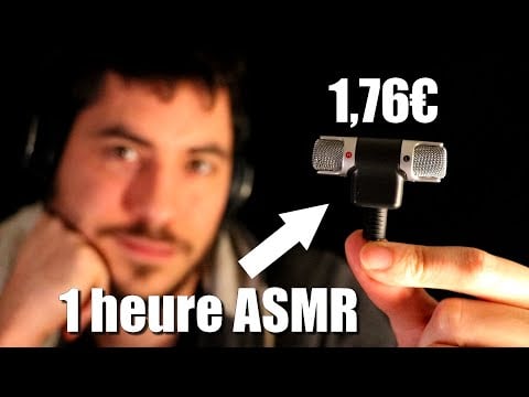 1 HEURE ASMR avec le micro binaural à 1,76€