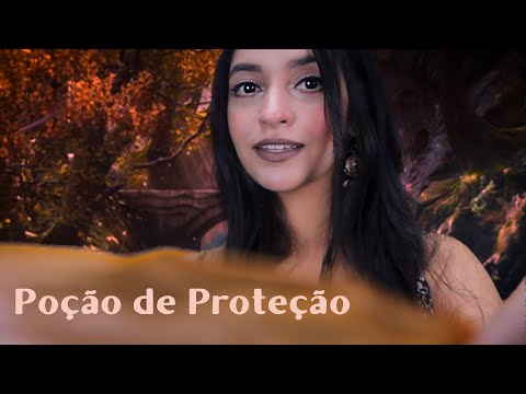 ASMR Durma com Poção de Proteção: Cura Energética, Fada da Floresta, Música 🦋 ASMR BR