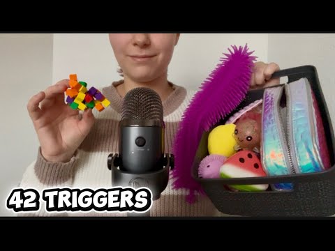 42 Triggers in 4 Minutes.💥| Fast ASMR 