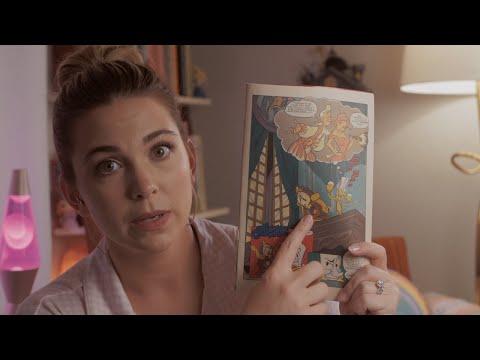 ASMR Soft Spoken👂🏻 | 📚Comic Book Reading to Help You Relax 🧘‍♀️