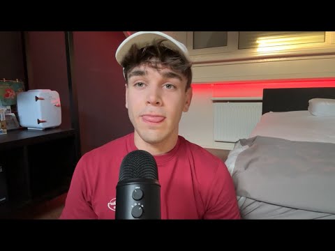 ASMR soft whispered positive affirmations ❤️ (accidental lofi, kisses, personal attention)