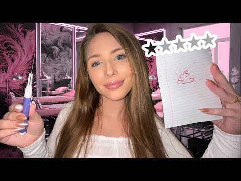 ASMR Roleplay | Worst Rated Tattoo Artist Messes Up Your Tattoo 😬🖋️〰️