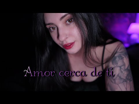 ASMR Amor Cerca de Ti para Dormir Profundamente 💖 Susurros de Consuelo y Caricias Relajantes