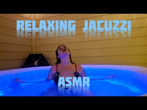 RELAXING JACUZZI SOUNDS ASMR | Perfect for 😴😴😴😴