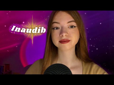 ~ ASMR FR ~ INAUDIBLE INTENSE avec la SENSIBILITÉ à 100 % ✨💫 #asmr #inaudible