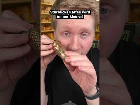 Starbucks Kaffee wird immer kleiner! #asmr