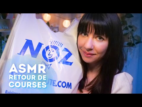 ASMR ✨ Retour de courses Noz | unboxing