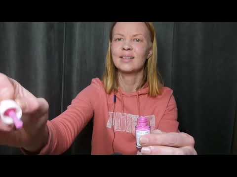 ASMR Personal Attention - Valentine's Day Facial, Hair Brushing & Nail Polishing 💅