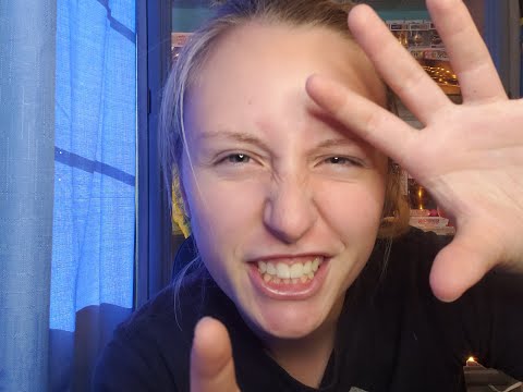Fast and Aggressive Hand Movements With Finger Fluttering/Finger and Skin Sounds ASMR ~ FC(ASMR)