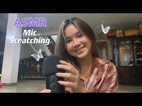 ASMR | 30+ minutes of mic scratching *slower than usual*