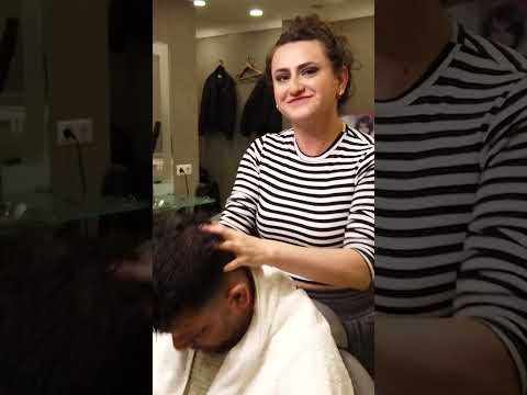 Thanks #asmr #headmassage #headscratching #ladybarber