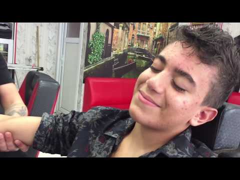 ASMR TURKISH BARBER MASSAGE (Crack On Neck, Head Massage, Back Massage,Face Massage, Hair Wash)#62