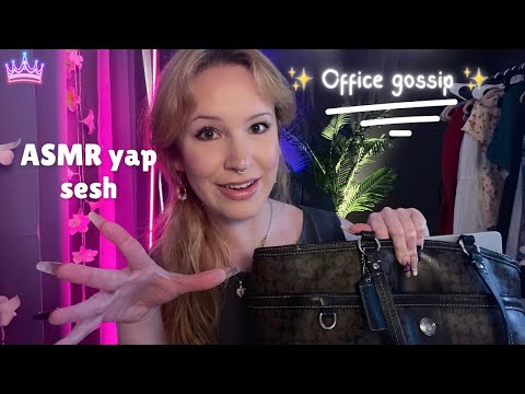 Coworker gossip/yap sesh | Roleplay ASMR