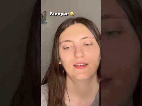 Blooper 🤣 #asmr