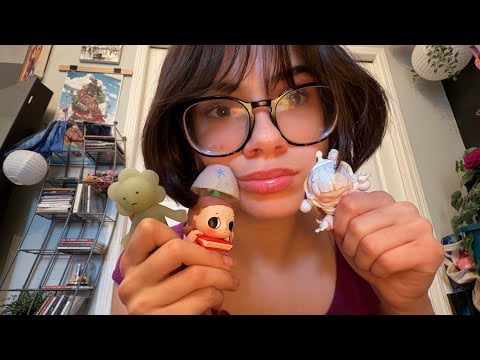 ASMR my blind box collection 🌷🎐