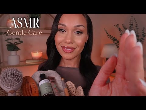 ASMR Let Me Take Care of You | Nighttime Personal Attention, Hair Play & Soft Affirmations