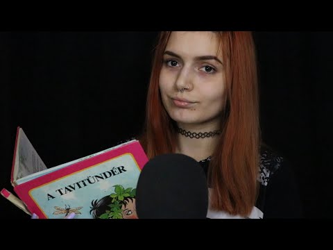 (Magyar ASMR) Rövid mese felolvasása lágy beszéddel