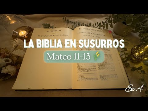 ASMR Evangelio de Mateo – Episodio 4: Parábolas del Reino y Enseñanzas de Jesús 🌾
