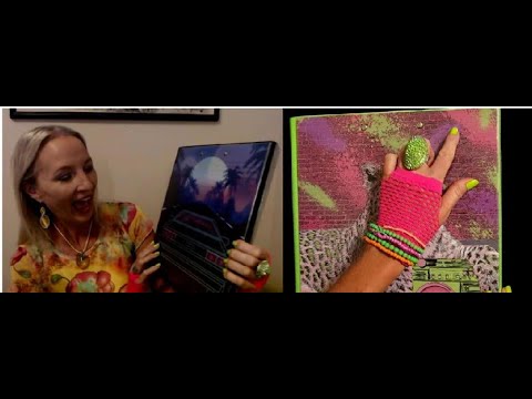 ASMR | New Trapper Keepers Show & Tell w/Tracing (Whisper)