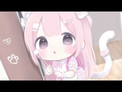 ‎your ears deserve this 🩷 fluffy ear care with a kitty girl · listen & sleep