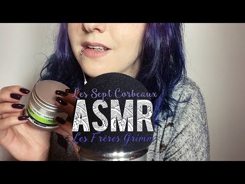 ASMR Français ~ Les Sept Corbeaux - Les Frères Grimm (Whispered Reading)