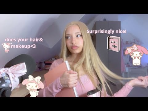 ASMR | Popular girl gives you a makeover🎀💅