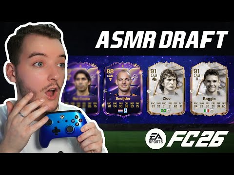 ASMR EA FC 26 Ultimate Team Draft!