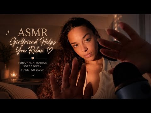 Asmr Girlfriend Helps You Relax (Roleplay For Sleep)✨