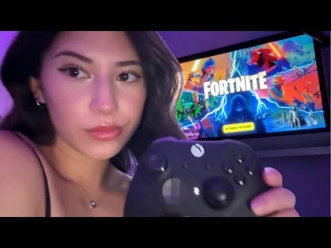 pick-me girl plays fortnite (asmr)