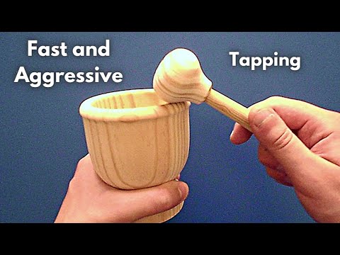 ASMR | Fast & Aggressive Tapping on 4 Different Items