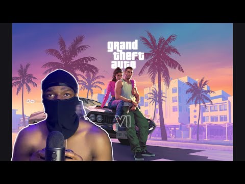 ASMR Playing GTA 6!!!! | Gum Chewing & Controller Sounds