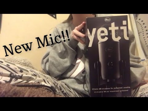 Blue Yeti Microphone Unboxing ASMR