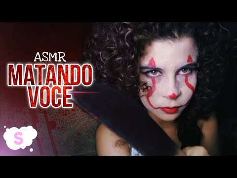 ASMR PALHAÇA MATANDO VOCÊ / ESPECIAL HALLOWEEN 🎃