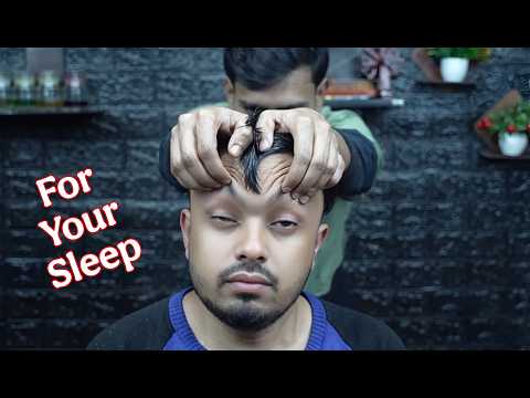 Different Pressure Techniques | ASMR Deep Forehead Massage : Release Headaches & Promote Sleep