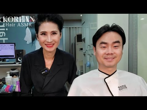 미용실 ASMR  #투블럭(사이드) 빽(커넥션) 멋스럽고 시원하게~Two block (side) back (connection) stylish and cool~