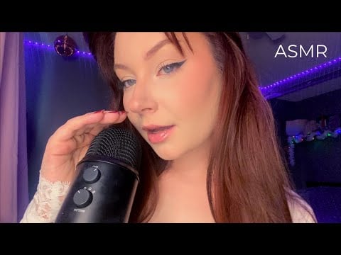 ASMR WET AND DRY Mouth Sounds (Ear to Ear)