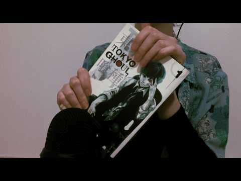 Manga ASMR | Tapping, Scratching & Tracing for Deep Sleep (No Talking) ♡First ASMR Video♡