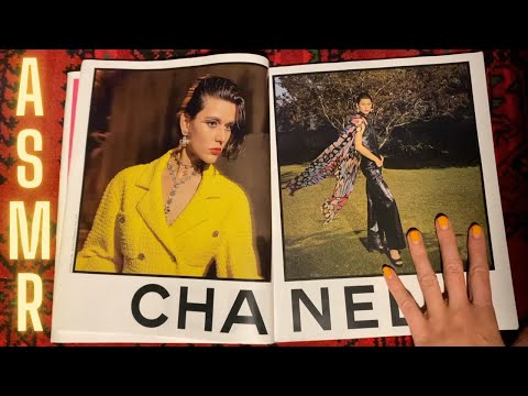 Fald i søvn til Vogue 😴 (DANSK ASMR) med finger tracing og tingly trigger words