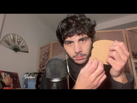 ASMR Professionally Setting and Breaking the Pattern on a toaster coaster