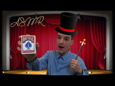 [ASMR] MAGICIAN does CARD MAGIC!