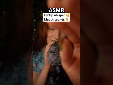Fluffy mic asmr🥰 Inaudible whisper асмр 💛