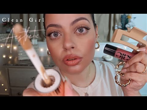 ASMR| BESTIE Gives You the "Clean Girl Aesthetic" Makeover RP - Makeup & Hair (PERSONAL ATTENTION)