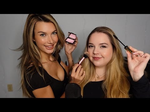 ASMR Doing My Best Friend's Makeup