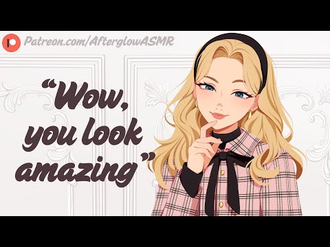 Girly Fashionista Friend Helps You Shop! (Trying On Clothes For Her) (Friends to Lovers) (Bubbly)